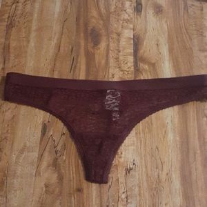NEVER WORN LARGE Victoria's secret thong